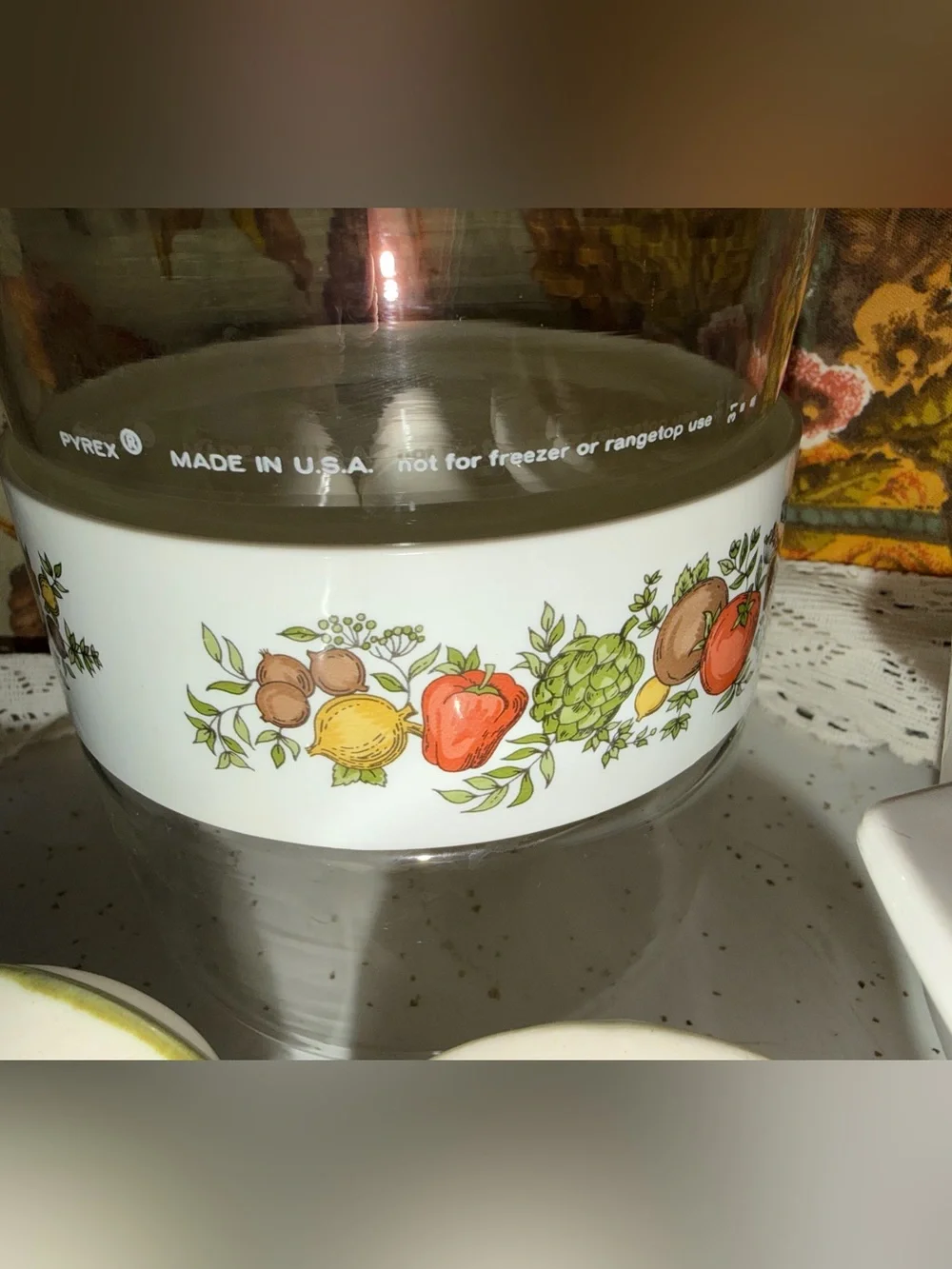 Vintage Spice of life Corning ware/ Pyrex